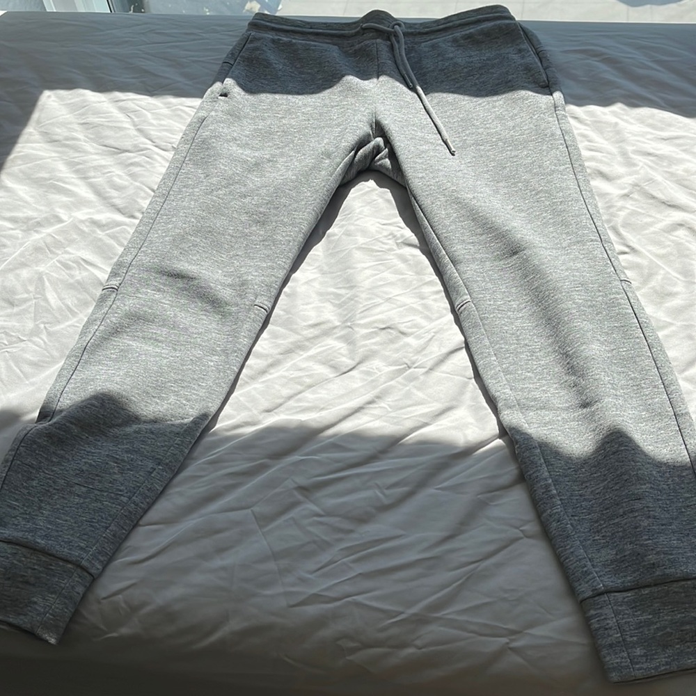 Grey sweatpants